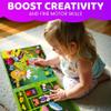 QUOKKA Magnetic Dress-Up Dolls for Girls Boys with 35 Magnetic Pieces - Creative Magnetic Play Set for Home or Travel - Perfect Paper Dolls for Ages 3 and Up, Boost Storytelling with Fairies view 4