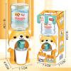 Interactive Mini Water Dispenser Toy - Cute and Realistic Simulation Drinking Fountain for Kids' Desk and Home - Role Play Props and Accessories view 3