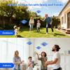 Flashbee Flying Orb Ball 2025 Toys: Cosmic Fly Ball LED Magic Boomerang Hover Orbs - Blue Cool Birthday Gift for Boys Girls Indoor Outdoor - Safe & Durable Fidget Spinner Boomerang Mini Drone view 2
