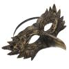 SAFIGLE Halloween Eagle Cosplay Mask PU Leather Beak Costume Mask Masquerade Party Half Face Bird Anime Mask Accessory for Carnival Festival Party Supplies view 2