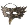SAFIGLE Halloween Eagle Cosplay Mask PU Leather Beak Costume Mask Masquerade Party Half Face Bird Anime Mask Accessory for Carnival Festival Party Supplies view 3