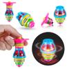 PROLOSO 15-Pack Light Up Flashing UFO Spinning Tops with Gyroscope Novelty Bulk Toys Party Favors view 1