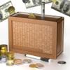 10000 Savings Challenge Box, Cash Vault Wooden Savings Box 10000, Kakeibo Money Saving Box 10000 with Numbers, Caja De Ahorros 10000 Savings Box with Erasable Pen view 1