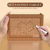 10000 Savings Challenge Box, Cash Vault Wooden Savings Box 10000, Kakeibo Money Saving Box 10000 with Numbers, Caja De Ahorros 10000 Savings Box with Erasable Pen view 4