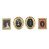 1:12 Scale Dollhouse Miniature Photo Frame Doll House Family Furniture Accessories Mini Framed Picture Photo Wall Decoration 4pcs Toy Game. view 1