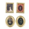 1:12 Scale Dollhouse Miniature Photo Frame Doll House Family Furniture Accessories Mini Framed Picture Photo Wall Decoration 4pcs Toy Game. view 2