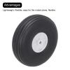 MECCANIXITY RC Airplane Wheels 2.52 x 0.91 x 0.12 RC Airplane,Aircraft PU Sponge Wheels,Tire Tail Wheel RC Aircraft Foam Wheel Replacement for DIY RC Model Plane Aircraft Pack of 8 view 3