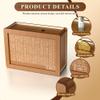 5000 Savings Challenge Box, Wooden Money box for cash saving, Kakeibo Money Saving Box with Numbers, Cash Vault Wooden Saving Box, Wooden piggy bank with Erasable Pen, Alcancias De Dinero Para Adultos view 3