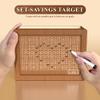 5000 Savings Challenge Box, Wooden Money box for cash saving, Kakeibo Money Saving Box with Numbers, Cash Vault Wooden Saving Box, Wooden piggy bank with Erasable Pen, Alcancias De Dinero Para Adultos view 4