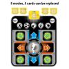 HUIOP Dance Mat Electronic Dance Pad Multifunctional Piano Game Pad Outdoor Music Stepping Dance Mat Christmas Birthday 5 Game Modes 9 Difficulty Levels Outdoor Dance Blanket view 3