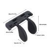 Car Headrest Pillow U Shaped Adjustable Reduce Fatigue Comfortable Support Soft PU Leather Car Neck Head Pillow Portable for Children Kids Adults Travel Sleeping (Black) view 2