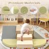 6-Piece Toddler Climbing Toys Indoor, Foam Climbing Toys for Toddlers, Soft Play Baby Climbing Blocks for Crawling and Sliding, Safe Climbing Play Set Indoor Gym Equipment for Toddler1-3, Infant, Baby view 3