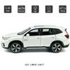 1:30 Scale 2021 Forester e-Boxer SUV Model Toy Car Metal Diecast Toy Vehicle, Doors Open, Light Sound, Pull Back, Toys for Boys Kids Gifts, Men Collection, Home Office Dcor, White view 2