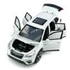 1:30 Scale 2021 Forester e-Boxer SUV Model Toy Car Metal Diecast Toy Vehicle, Doors Open, Light Sound, Pull Back, Toys for Boys Kids Gifts, Men Collection, Home Office Dcor, White view 3