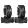 cvking RC Tires Compatible with Axial for Yeti Jr 90069 D90 TF2 for Tamiya CC01 CC02 LC70 for MST RC Crawler Car 4Pcs 75MM 1.55Inch Rubber Wheel Tire Tyre view 3