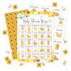 Baby Shower Bingo Game Cards, Bumble Bee Themed Baby Shower Decor, Honey Bee Newborns Party Favors, Gender Reveal Party Activities For Adults Family -16
