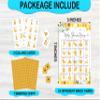 Baby Shower Bingo Game Cards, Bumble Bee Themed Baby Shower Decor, Honey Bee Newborns Party Favors, Gender Reveal Party Activities For Adults Family -16 view 2