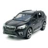 1:30 Scale 2021 Forester e-Boxer SUV Model Toy Car Metal Diecast Toy Vehicle, Doors Open, Light Sound, Pull Back, Toys for Boys Kids Gifts, Men Collection, Home Office Dcor, Black view 1