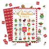 Zcsni Christmas Bingo Game Cards, Christmas Snowman Bingo Decor, Winter Party Activities, Large Group Christmas Party for Adults Friends Family, Holiday Gathering Bingo Cards-17 view 1