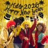 Happy New Year Banner Black Glitter Pre-Strung Hello 2026 NYE Banner New Years Sign Happy New Year Garland For New Years Eve Party Supplies Decorations 2026 view 4