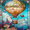 1000 Piece Puzzles Whimsical Hot Air Balloons Home Decor Valentines Day Decorations - More Difficult Challenge Puzzles (Wooden Puzzles Includes Beautiful Gift Box) for All Adult Beginners view 1
