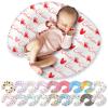 Custom Baby Nursing Pillow Cover Personalized with Name Customized for Boys Girls view 1