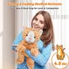 25" & 4.5 lbs Cat Weighted Stuffed Animals for Comfort, Cuddly & Soft Kids' Plush Toy Pillows for Companion, Large Plushies with Removable Ceramsite Bag, Gifts for Adults, Kids, Boys and Girls view 4