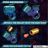 Adult Fidget Toys for Stress Relief EDC Alloy Finger Toy Pistol Decompression Launcher Model Ring for Anxiety Gift(Style-A) view 3