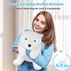23" & 4.5 lbs Polar Bear Weighted Stuffed Animals, Cuddly & Soft Kids' Plush Toy Pillows for Companion, Large Plushies with Removable Ceramsite Bag, Gifts for Adults, Kids, Boys and Girls view 4