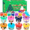 8 Pack Slime Kit,Funny Jelly Cube Crunchy Slime,Soft & Stretchy,Birthday Gifts for Kids,Christmas Stocking Stuffers,Christmas Party Favors for Girls and Boys view 1