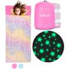 Princess Dreams Bundle: Unicorn & Rainbow Glow Sleeping Bags  Ultimate Comfort for Magical Sleepovers! view 3