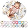 Custom Baby Nursing Pillow Cover Personalized with Name Customized Baby Shower Gifts for Boys Girls view 1