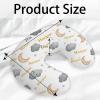 Custom Baby Nursing Pillow Cover Personalized with Name Customized Baby Shower Gifts for Boys Girls view 3