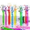 24PCS Glitter Paw Print Bubble Wands for Kids Paw Blue Puppy Dog Party Favors Supplies Decorations Pinata Filler Goodie Bags Suffer Classroom Prizes Birthday Gifts view 2