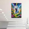 1000 PieceAdult and Youth Colorful Animals Puzzles West Highland White Terrier Fun and challenging,Chasing Butterflies Themed Puzzles,Great Gift for Family and Friends Dimensions 20 X 28.8 Inche view 4