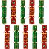 10 Pack Christmas Party Favors No-Snap with Prizes Party Hats Joke Little Gifts for Adults Kids British Xmas Holiday Dinner Traditions English Party Supplies Table Games view 1