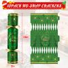 10 Pack Christmas Party Favors No-Snap with Prizes Party Hats Joke Little Gifts for Adults Kids British Xmas Holiday Dinner Traditions English Party Supplies Table Games view 3