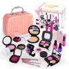 Keetopteep Pretend Makeup Kit for Toddlers Girls, 22PCS Kids Pretend Play Makeup Set for Little Girls, Fake Makeup Set with Cosmetic Case, Christmas Birthday Present Gift for Kids Girls Age 3 4 5+ view 1