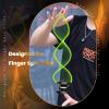 MAGICYOYO V10 Finger Spin Yoyo Professional Metal Trick Yoyo Responsive & Unresponsive Dual Purpose Yo Yo with Storage Case + Yo Yo Glove +12 Strings(Black Golden) view 2