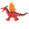 JTLB Flame Spray, Electric Converting Dinosaur Toy for Kids House, Sounding Light Dragon Toy, Simulated Flame Spray (Red) view 2