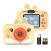 Andoer Kids Photo Camera with 32GB Card, 1080P HD Selfie Video Photo Camera for Kids, 2.0" Digital Camera for Kids with 8X Zoom, Boys and Girls Years Old Birthday Gifts (Beige) view 1