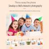 Andoer Kids Photo Camera with 32GB Card, 1080P HD Selfie Video Photo Camera for Kids, 2.0" Digital Camera for Kids with 8X Zoom, Boys and Girls Years Old Birthday Gifts (Beige) view 4