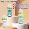 QinSuiKai 4 Pack Silicone Sleeves for Avent Natural Glass Baby Bottles, Anti Breakage Baby Bottle Holder, Compatible with Philips Avent Glass Natural Baby Bottle, BPA Free (Pink Purple, 8 OZ) view 2