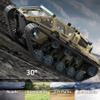 XCRCFUN RC Tank Car, 1:16 Remote Control Crawler 10KM/H High Speed Tank, 2.4Ghz RC Rock Crawler Off-Road 4WD 360Rotating Drifting Car with 2 Batteries, Military Truck Toy for Kids view 3
