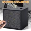 LMSNE Savings Challenge Money Bank, Wooden Cash Saving Box with $10000 Goal, Piggy Bank for Kids and Adults (Black) view 3