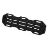 1/18 Scale RC Accessories, Plastic RC Recovery Board 2Pcs RC Crawler Decorative Board Antiskid Auto Help Board for 1/10 RC Crawler Car RC Model Climbing Vehicle Decoration (Black) view 3