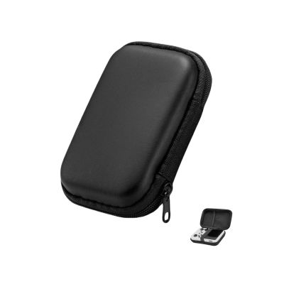 Supercap - EVA Hard Carrying Case Compatible with Retro Handheld Game Console R36S/ R35S/ RG35XX | Protable Handheld Emulator Storage Organizer (Box Only) (black)