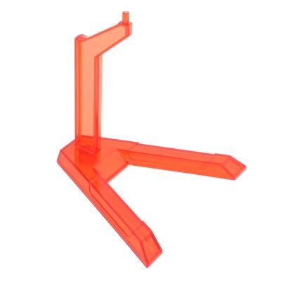 Action Figure Stand, 10 Pack Action Figure Display Stand, Multipurpose Flexible Plastic, SD BB HG Figure Stand 1:144 Scale (Transparent Red)