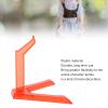 Action Figure Stand, 10 Pack Action Figure Display Stand, Multipurpose Flexible Plastic, SD BB HG Figure Stand 1:144 Scale (Transparent Red) view 2