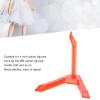 Action Figure Stand, 10 Pack Action Figure Display Stand, Multipurpose Flexible Plastic, SD BB HG Figure Stand 1:144 Scale (Transparent Red) view 3